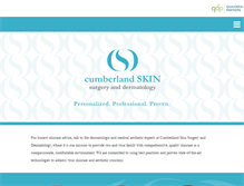 Tablet Screenshot of cumberlandskin.com